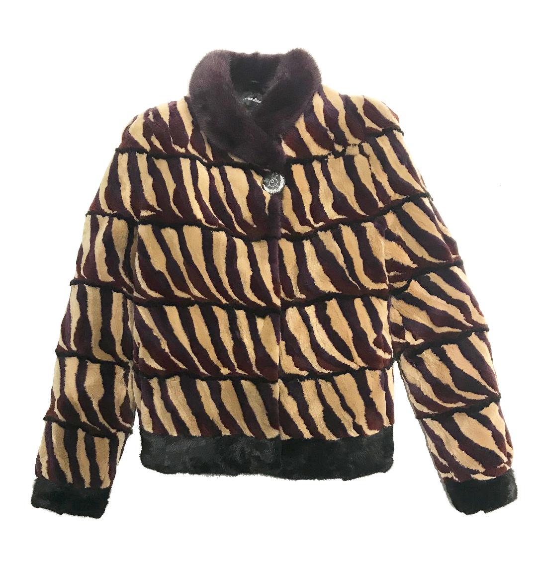 For Sale Online Store Ritz Thrift Shop Sheared Mink Sections Jacket